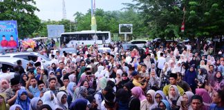 Pulang Selamat ke Kampung Halaman, 174 Jemaah Haji Asal Bengkalis Disambut Hangat