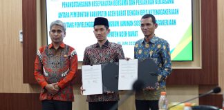 Komitmen Melindungi Pekerja Sawit, Pemkab Aceh Barat Teken Kerja Sama dengan BPJS