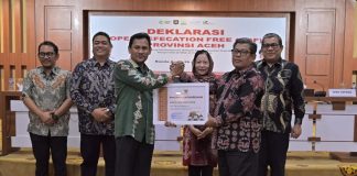 Kabupaten Aceh Timur Raih Penghargaan ODF dari Gubernur Aceh