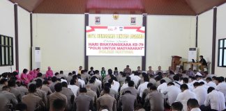 Doa Lintas Agama di Polres Natuna, Simbol Ukhuwah dan Toleransi Sambut Hari Bhayangkara ke-79