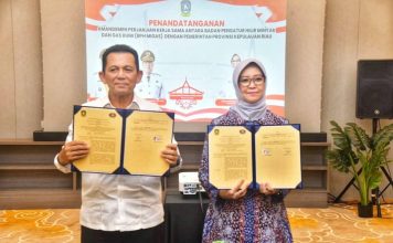 Pemprov Kepri dan BPH Migas Teken MoU dan PKS Pengawasan BBM, Kepri Jadi Proyek Percontohan Nasional