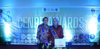 Wali Kota bersama Ketua TP PKK Dikukuhkan Sebagai Ayah dan Bunda GenRe Kota Payakumbuh 2025