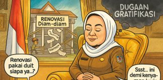 Renovasi Gedung Daerah dan Perabotan Mewah Diam-diam Tanpa Kontrak, Bupati Natuna Dihantui Dugaan Gratifikasi