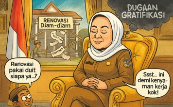 Renovasi Gedung Daerah dan Perabotan Mewah Diam-diam Tanpa Kontrak, Bupati Natuna Dihantui Dugaan Gratifikasi