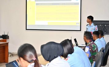 Lanud RSA Natuna Gelar Penyegaran Administrasi Umum untuk Tingkatkan Tertib Naskah Dinas