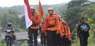 Tantang Diri di Alam Terbuka, 23 CPNS Basarnas Natuna Ikuti Longmarch Tiga Hari Nonstop