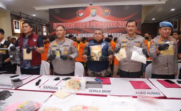 Gulung Jaringan Internasional, Polda Kepri Ungkap 26 Kasus Narkoba dan Musnahkan Barang Bukti