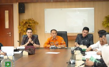 DPRD Bengkalis Bahas Rancangan Awal Ranperda Penanaman Modal bersama DPMPTSP Riau