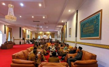 Bupati M. Nizar Pimpin Rapat Persiapan Sinergitas Bersama TNI AD untuk Optimalisasi Sawah di Kabupaten Lingga