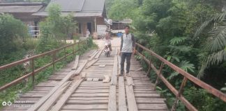 Jembatan Rusak Parah, Warga Tiga Desa Desak Bupati Aceh Timur Bertindak