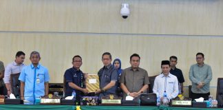 Wakil Wali Kota Ikuti Sidang Paripurna Pemandangan Umum Fraksi-fraksi DPRD Medan tentang Pencegahan dan Penanggulangan Kebakaran