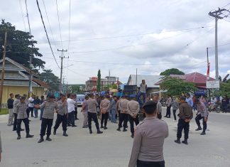 GARDA Buteng Gelar Aksi Tantang Polres Tuntaskan Kasus Penganiayaan di Acara Joget Desa Gumanano