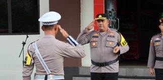 Kapolres Lingga Pimpin Apel Gelar Pasukan Operasi Patuh Seligi 2025