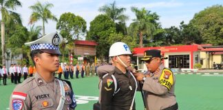 Kapolres Natuna AKBP Novyan Aries Pimpin Apel Gelar Pasukan Operasi Patuh Seligi-2025