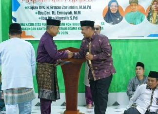 Penuh Haru, Perpisahan ASN Kemenag Lingga Jadi Momen Penghargaan atas Dedikasi Tanpa Batas