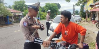Operasi Patuh Seulawah 2025 Digelar, Polres Aceh Timur Fokus Edukasi Masyarakat Pentingnya Tertib Berlalu Lintas