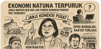 Ekonomi Natuna Terpuruk, Janji Bupati Cen Sui Lan Punya Koneksi Pusat Tak Terbukti