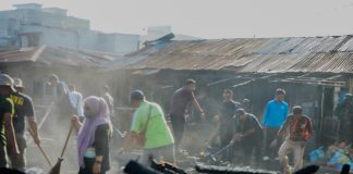 Rico Waas Pimpin Gotong Royong Sekaligus Serap Aspirasi Warga Medan Denai