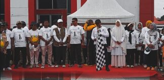 Dilepas Bupati,Jalan Santai HUT Buteng Disambut Antusias Ribuan Masyarakat–Berhadiah Sepeda Motor