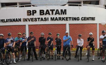 Kepala BP Batam dan Wakil Kepala BP Batam Gowes Santai Bareng Polda Kepri, Perkuat Sinergi dan Bangun Budaya Hidup Sehat
