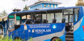 Bus Sekolah Bantuan untuk SMAN 1 Lingga Utara Terbengkalai, Warga Minta Kadisdik Kepri Turun Tangan