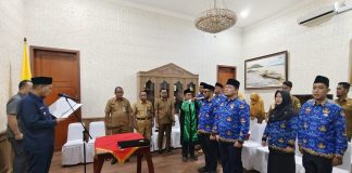Wakil Bupati Lingga Lantik Pejabat Fungsional Penata Kelola Jalan dan Jembatan