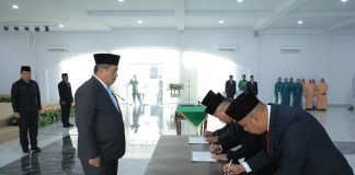 Bupati Asahan Lantik 3 Jabatan Pimpinan Tinggi Pratama