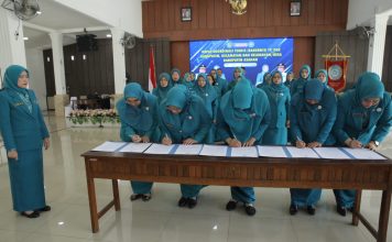 Wakil Bupati Asahan Hadiri Pelantikan PKK Kecamatan Kelurahan/Desa