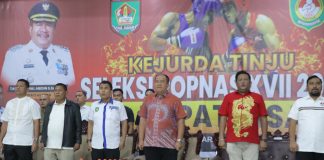 Bupati Asahan Hadir Di Pagelaran Kejurda Tinju Seleksi PON XVII 2025