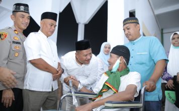 Pemkab Asahan Sambut Kedatangan Jamaah Haji dengan Penuh Haru