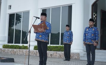 Wakil Bupati Asahan Pimpin Upacara Hari Kesadaran Nasional, Tekankan Pentingnya Disiplin ASN