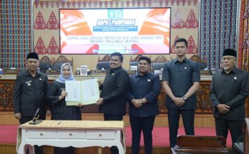 Bupati Bengkalis Sampaikan Ranperda Pertanggungjawaban Pelaksanaan APBD 2024