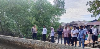 Kapolres Natuna Tinjau Lahan Jagung dan Angkat Kearifan Lokal Tambak Kepiting di Bunguran Batubi
