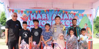 Wakapolda Kepri Hadiri Peringatan Hari Anak Nasional di Pintu Air Batam