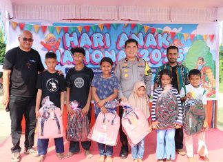 Wakapolda Kepri Hadiri Peringatan Hari Anak Nasional di Pintu Air Batam