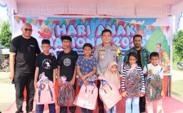 Wakapolda Kepri Hadiri Peringatan Hari Anak Nasional di Pintu Air Batam