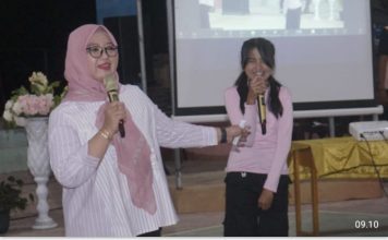 Hadiri Peringatan Hari Anak Nasional ke-41 di Desa Resun, Mayasari Himbau Anak-anak Lebih Rajin Belajar