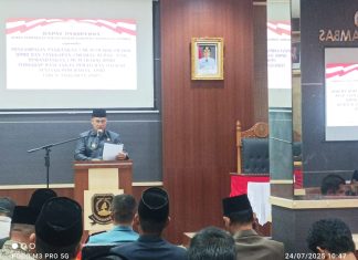 Bupati Anambas Tanggapi Pandangan Fraksi DPRD Soal Perubahan APBD 2025