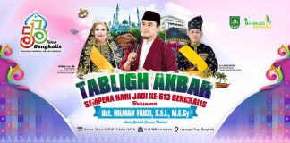 Jangan Sampai Ketinggalan, Spesial Hari Jadi Bengkalis: Tabligh Akbar Bersama Ustadz Hilman Fauzi