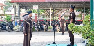 Apel Pagi Kejari Aceh Timur: Penguatan Disiplin dan Kesiapan Hadapi Monev Kejati Aceh