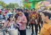 Bupati Aneng Bagikan 2.000 Bendera Merah Putih di Anambas Sambut HUT ke-80 RI