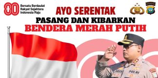 Kapolres Natuna Ajak Seluruh Elemen Masyarakat Kibarkan Merah Putih: Wujud Semangat Persatuan di HUT RI ke-80