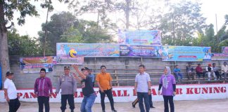 Di Awali Servis Pertama, Elzadaswarman Buka Turnamen Voli P3A Cup X