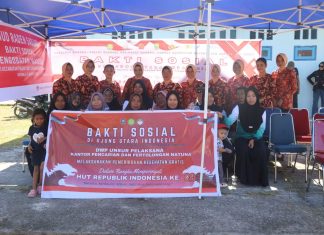Basarnas Natuna Gelar Bakti Sosial Pemeriksaan Kesehatan Gratis di Pulau Laut