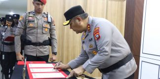 Kapolda Kepri Pimpin Sertijab Kayanma dan Koorspripim