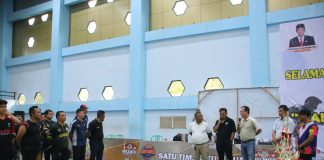 Zulmaeta Resmi Tutup Kejuaraan Tenis Meja Piala Wali Kota di GOR Nan Ampek