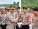 Kapolres Lingga Beri Penghargaan Personel Berprestasi di Merdeka Run 7K