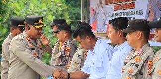 Kapolres Anambas Lakukan Kunjungan Kerja Ke Polsek Palmatak