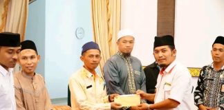 Ngopi Bersama Muballigh, Pemkab Lingga Salurkan Honorarium Tausiyah Ramadhan