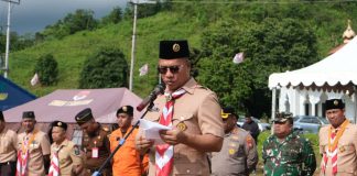 Bupati Aneng Ajak Pramuka Anambas Jadi Motor Perubahan Positif